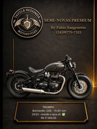 TRIUMPH BONNEVILLE BOBBER 1200 